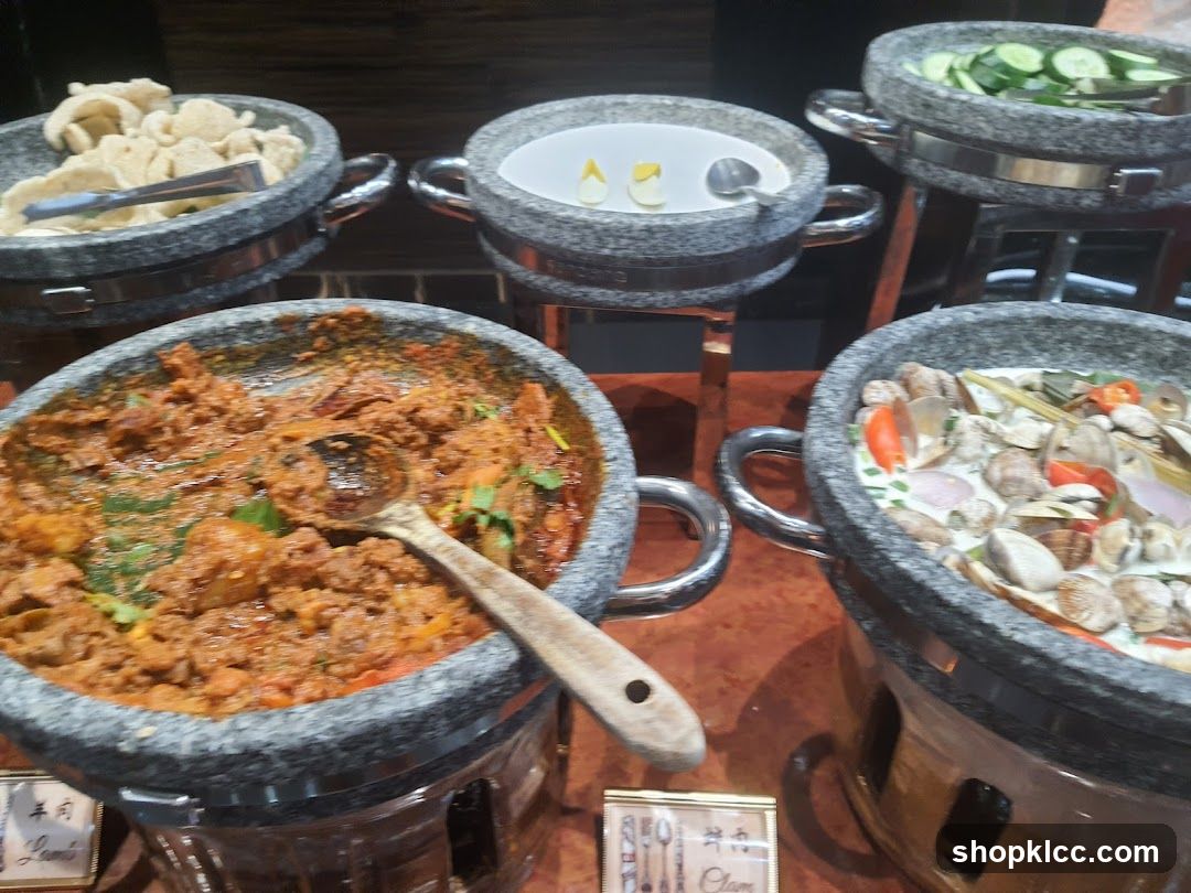 Buffet Food Display