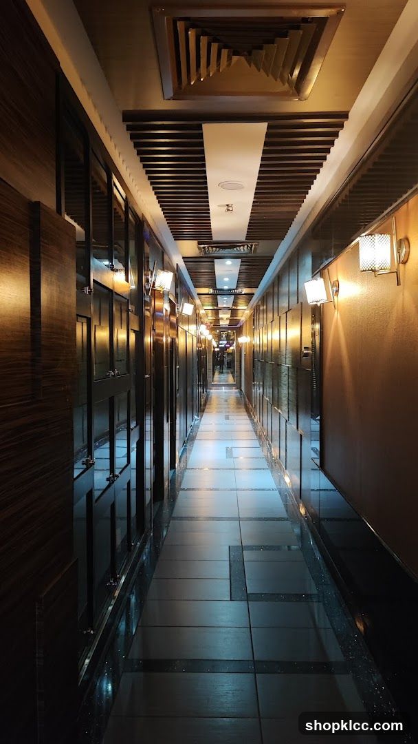 Hotel Corridor Interior