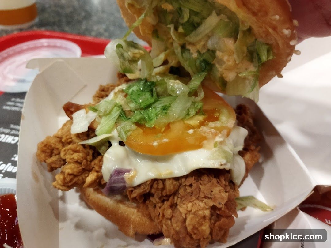 Crispy Chicken Burger