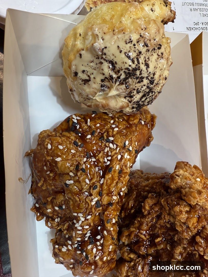 Fried Chicken and Biscuit