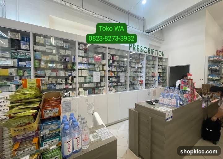 Pharmacy Interior with Prescription Section
