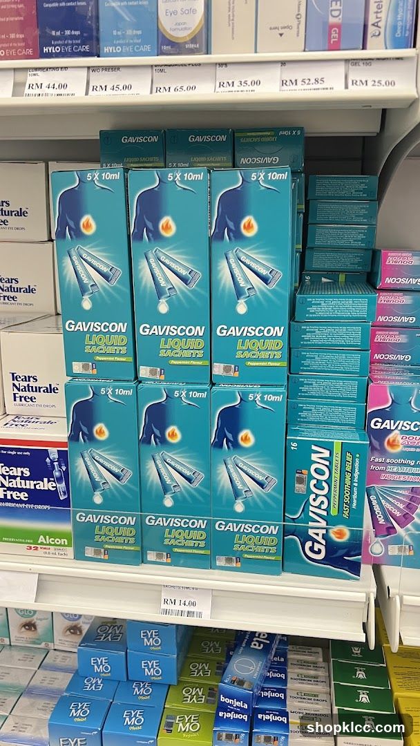 Pharmacy Shelf Display