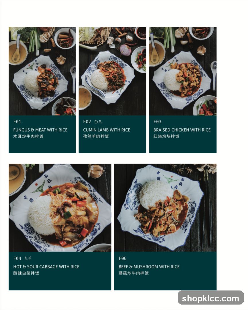 Menu Items