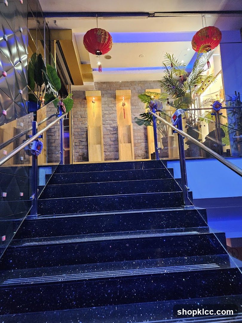 Interior Staircase with Decorative Elements