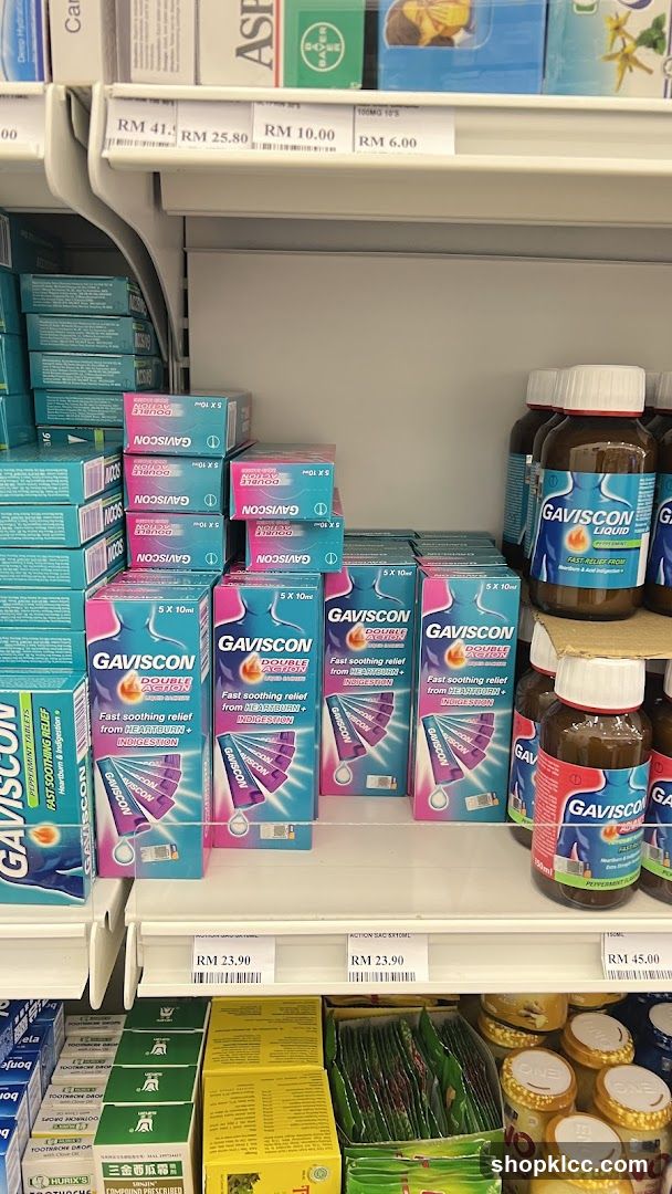 Gaviscon Medicine Display