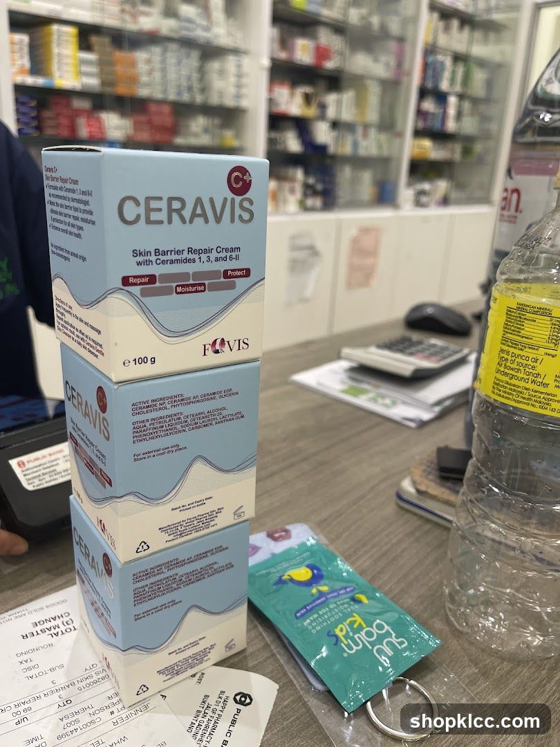 CeraVis Cream Display