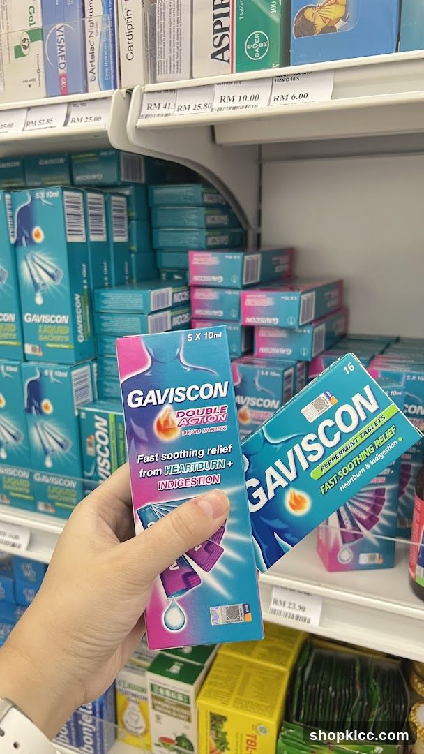 Gaviscon Products in Pharmacy