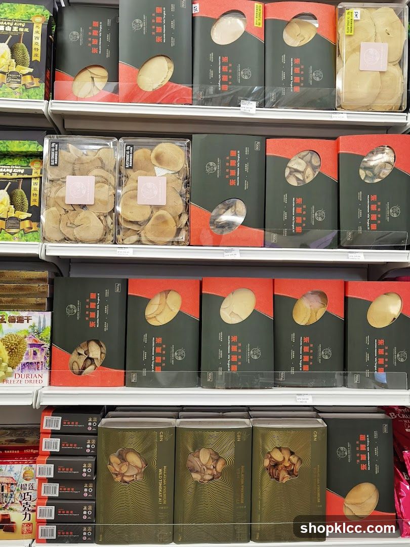 Dried Fruits and Nuts Display