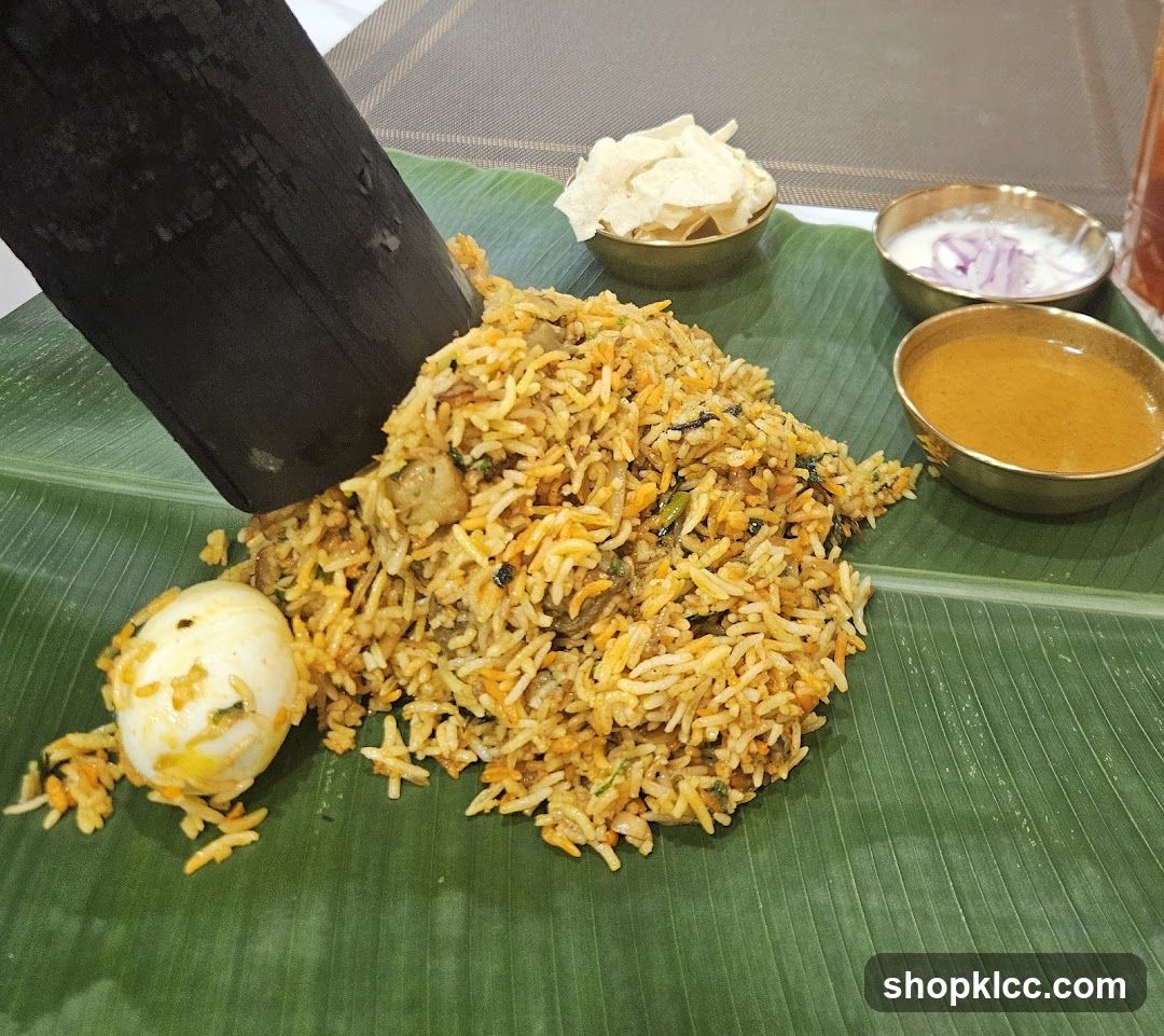 Biryani with Side Dishes