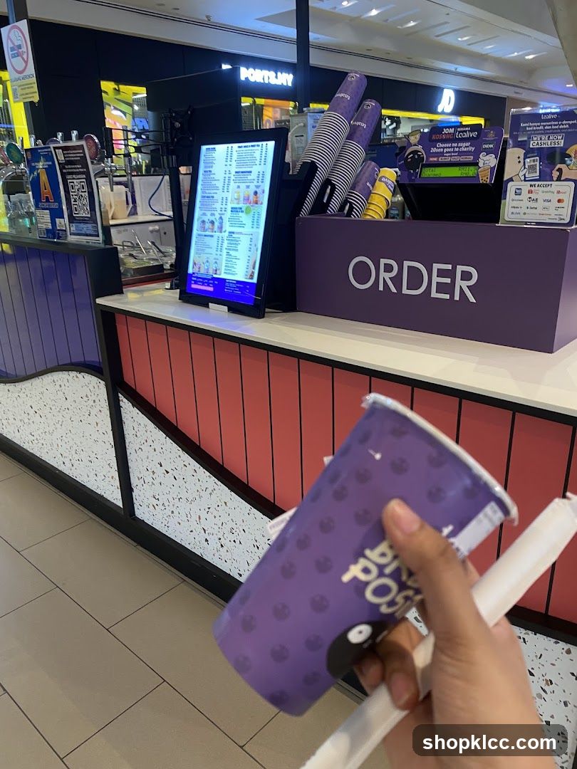 Bubble Tea Counter