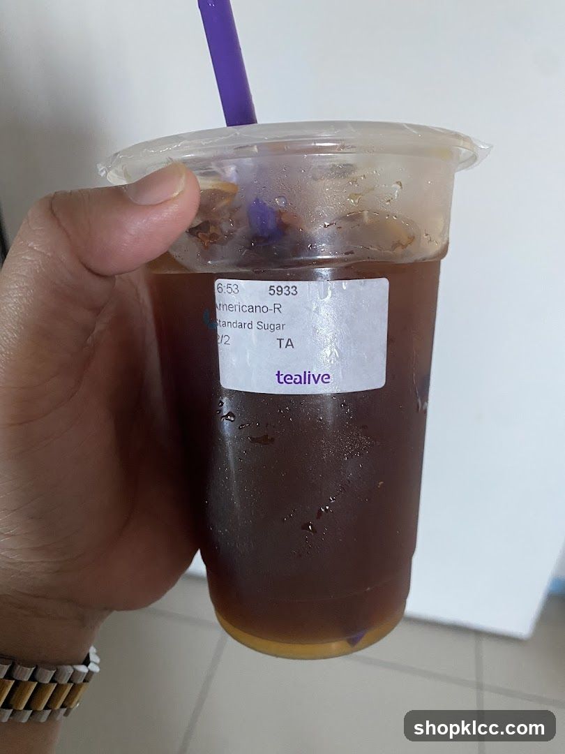Tealive Americano
