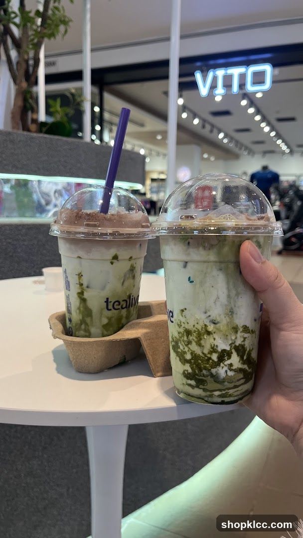 Two Iced Drinks