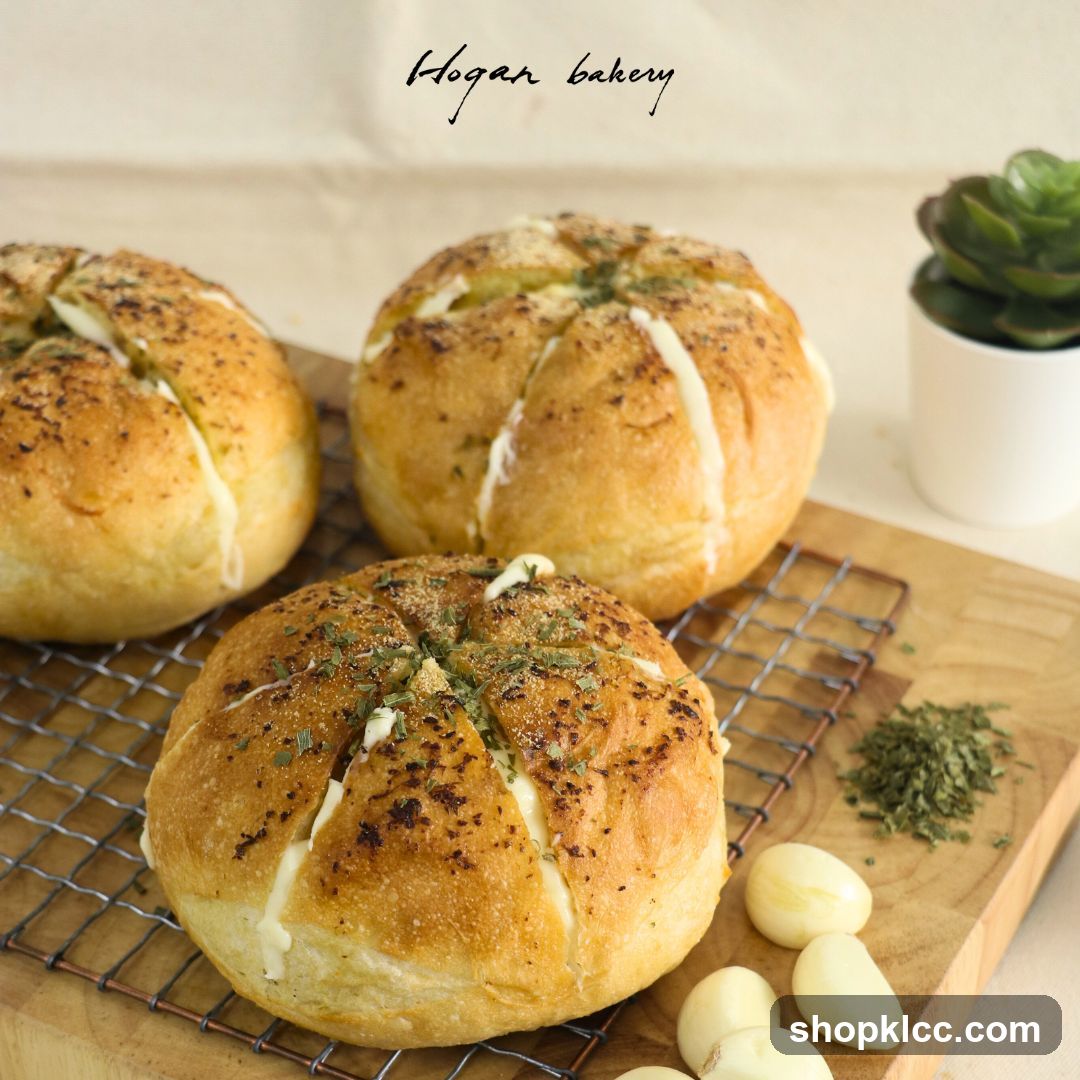 Garlic cheese bread