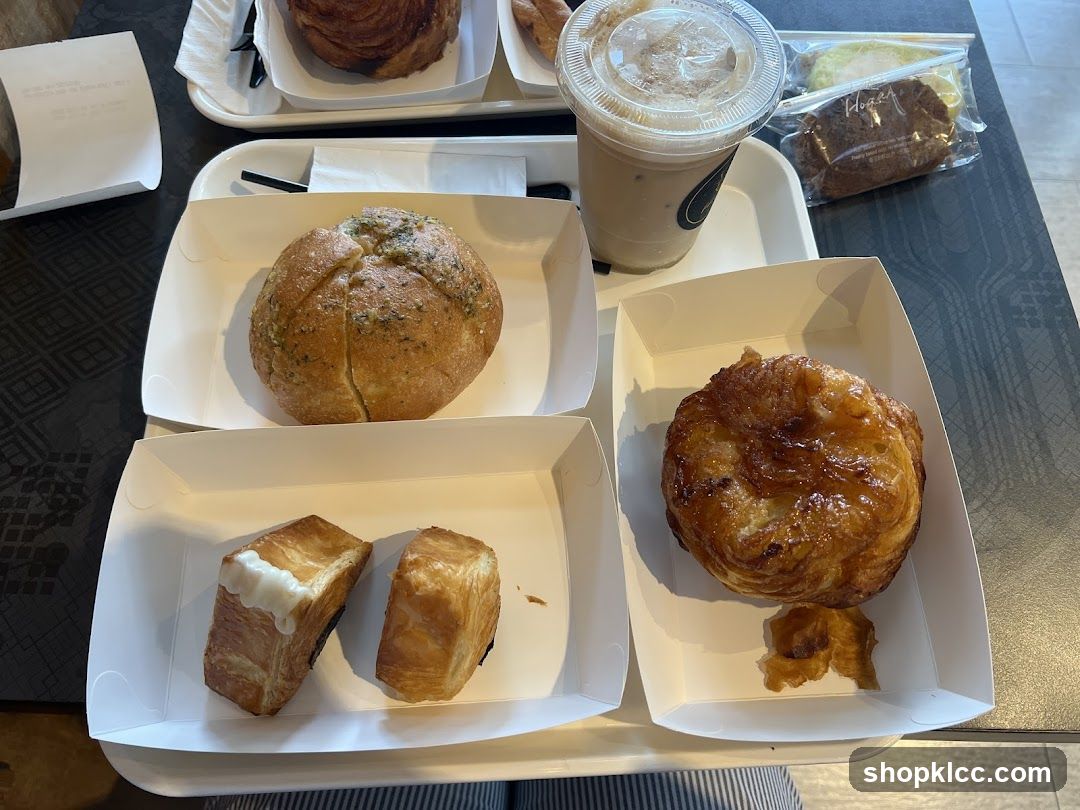 Assortment of Pastries and Coffee