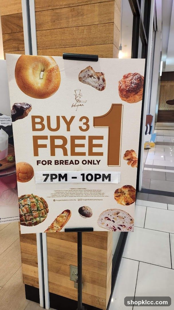 Buy 3 Free 1 Bread Promotion