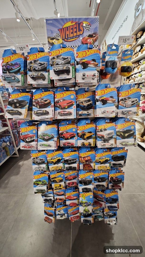 Hot Wheels Toy Cars Display