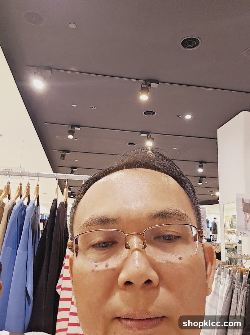 Man in Clothing Store