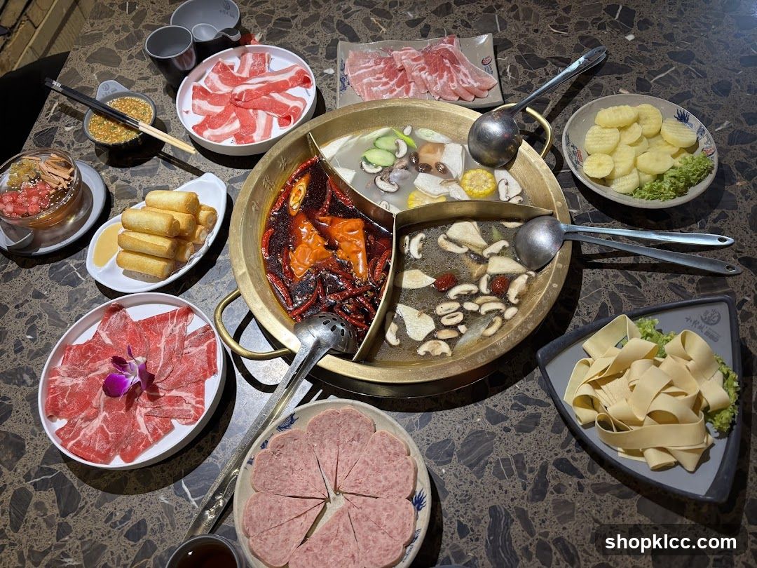Hot Pot Meal Spread