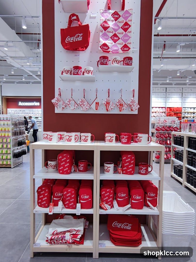 Coca-Cola Merchandise Display