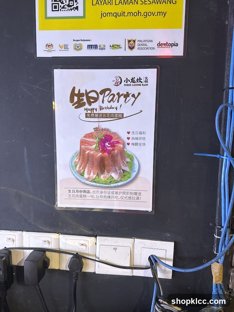 Birthday Party Promotion Flyer