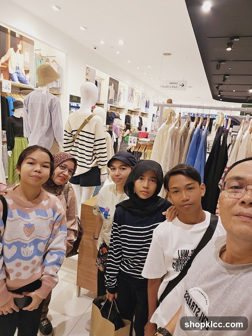 Family Shopping Trip