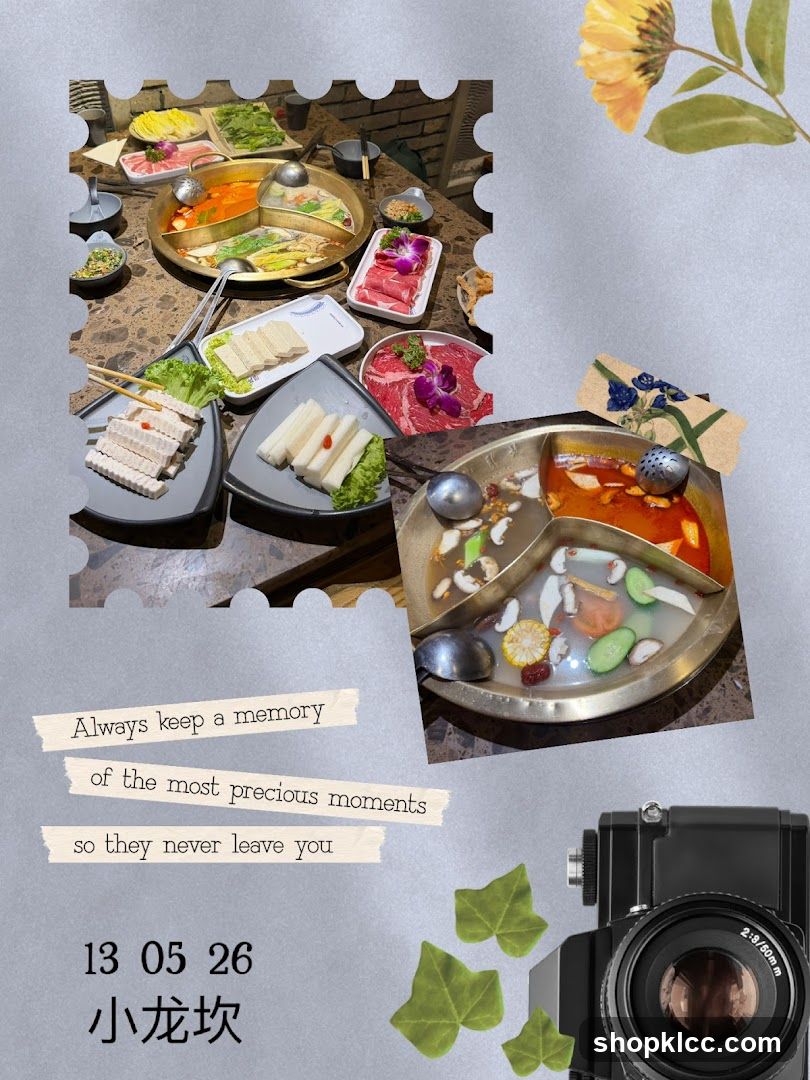 Hot Pot Meal Collage