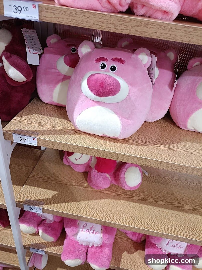 Plush Toys on Shelves