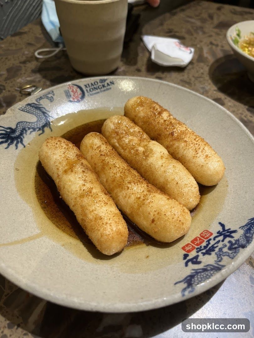 Fried Dough Sticks with Sauce
