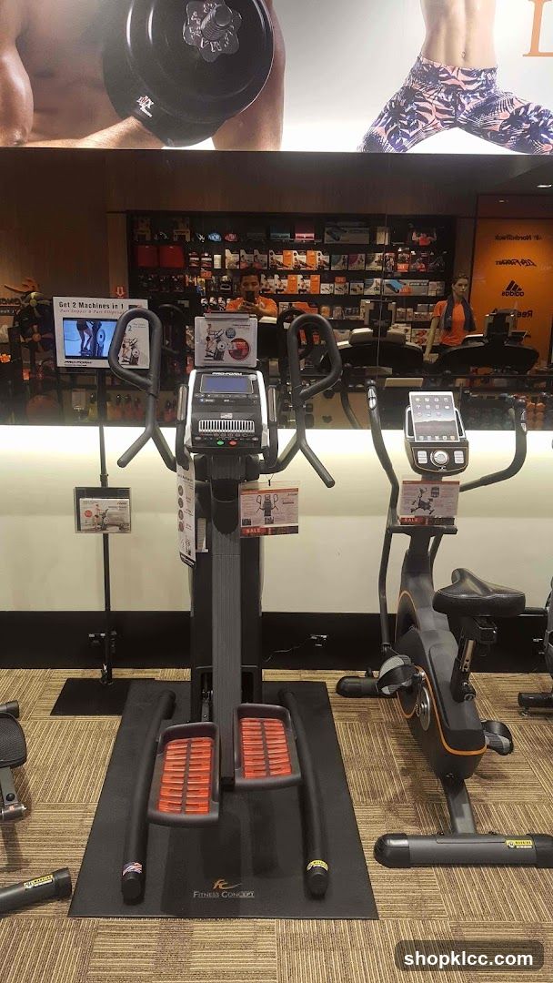 Fitness Equipment Display