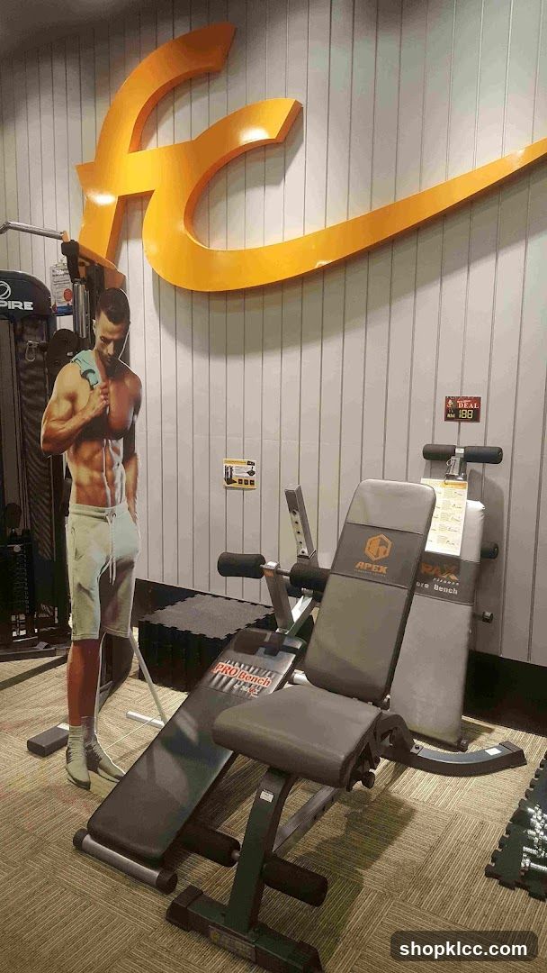 Fitness Equipment Display
