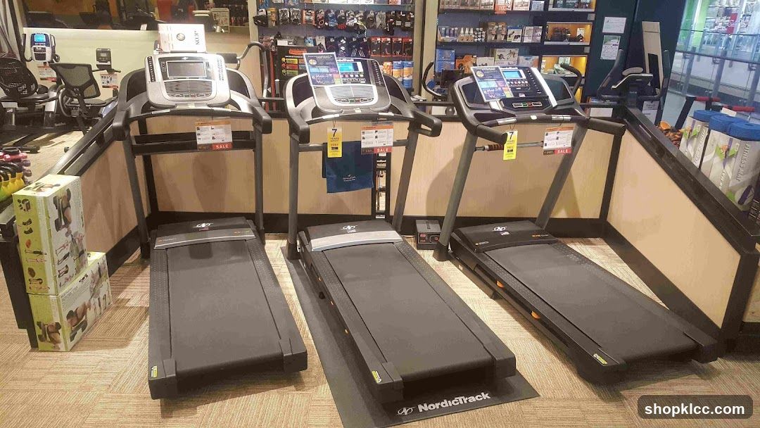 Treadmills on Display