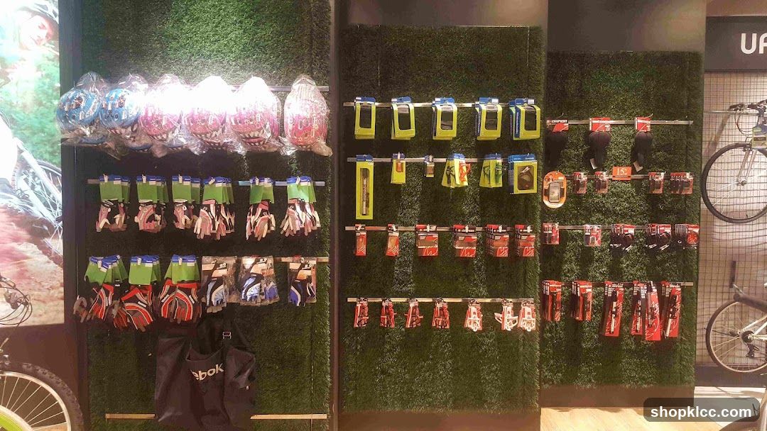 Cycling Accessories Display