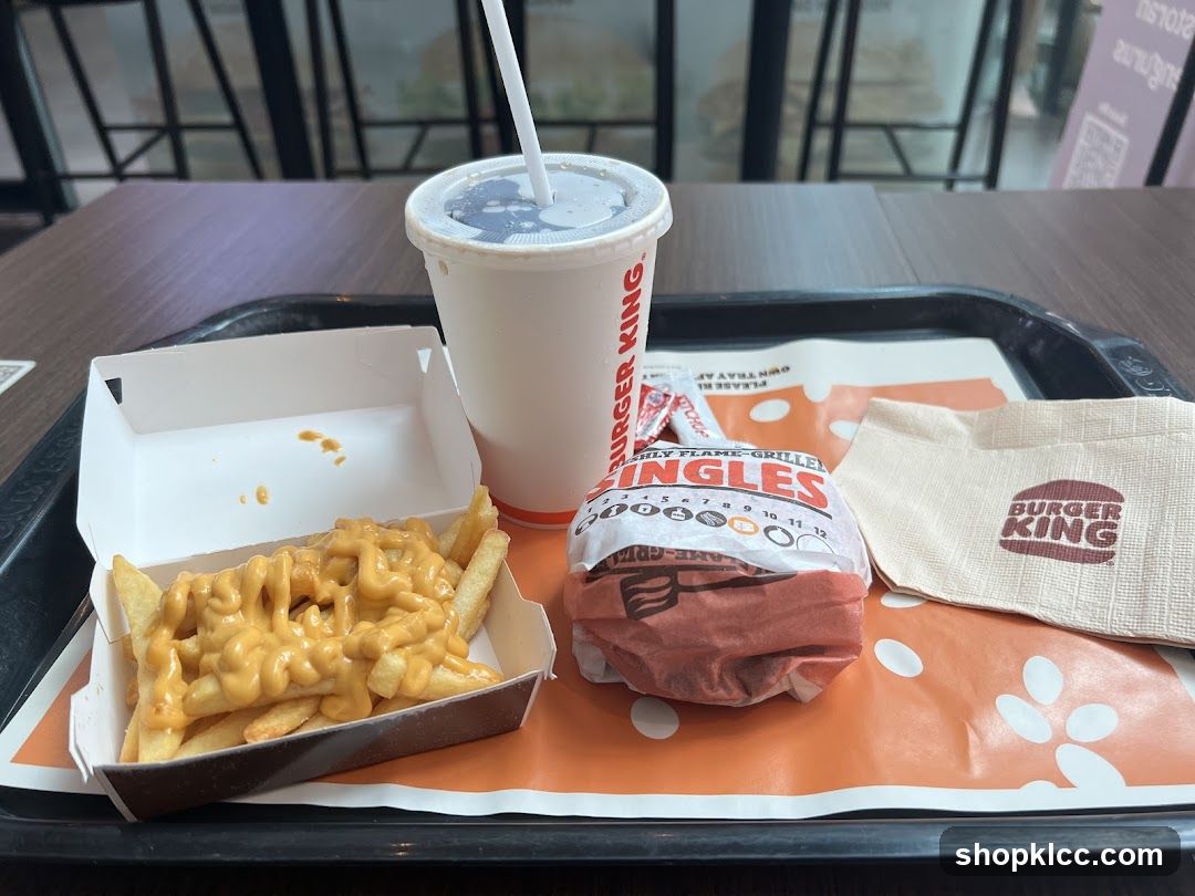 Burger King Meal Tray