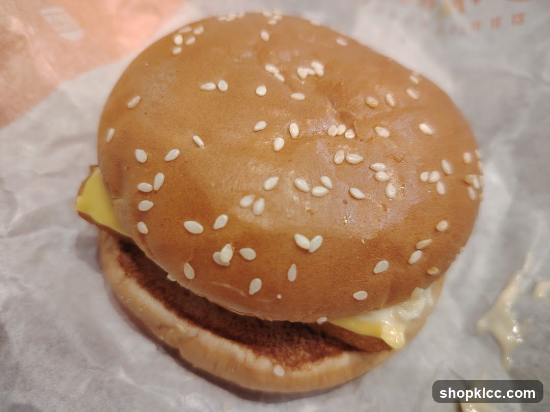 Sesame Seed Burger