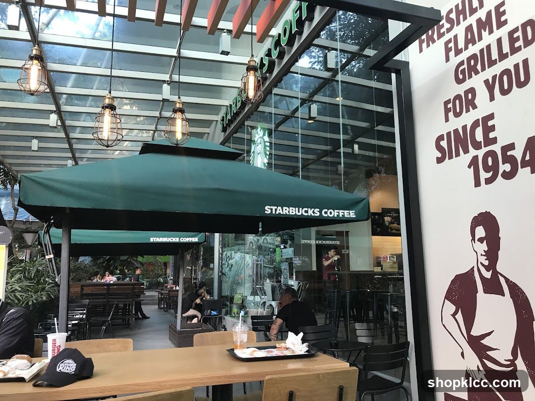 Starbucks Outdoor Seating Area