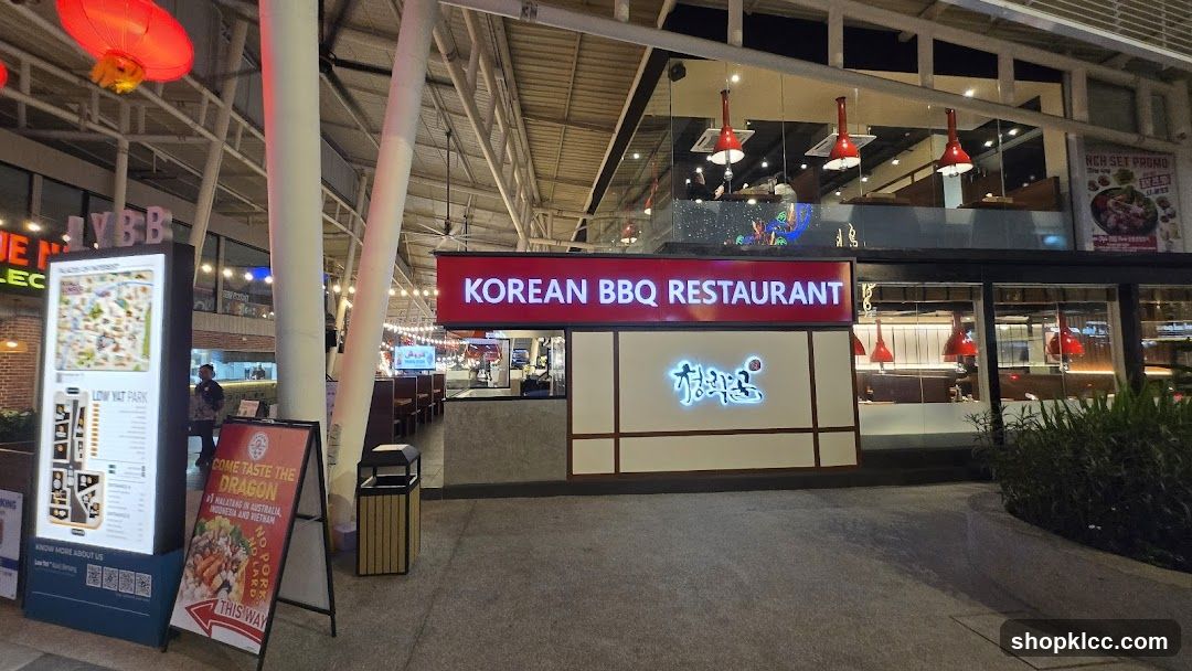 Korean BBQ Restaurant Exterior