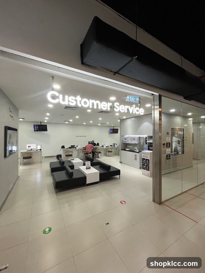 Customer Service Center Interior