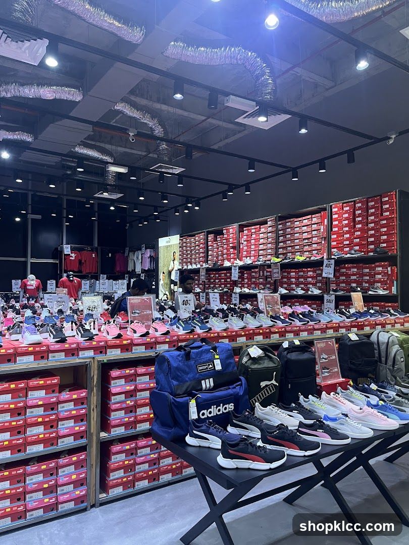 Sports Shoe Store Display