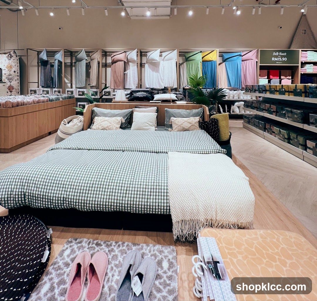 Bedroom Display in a Store