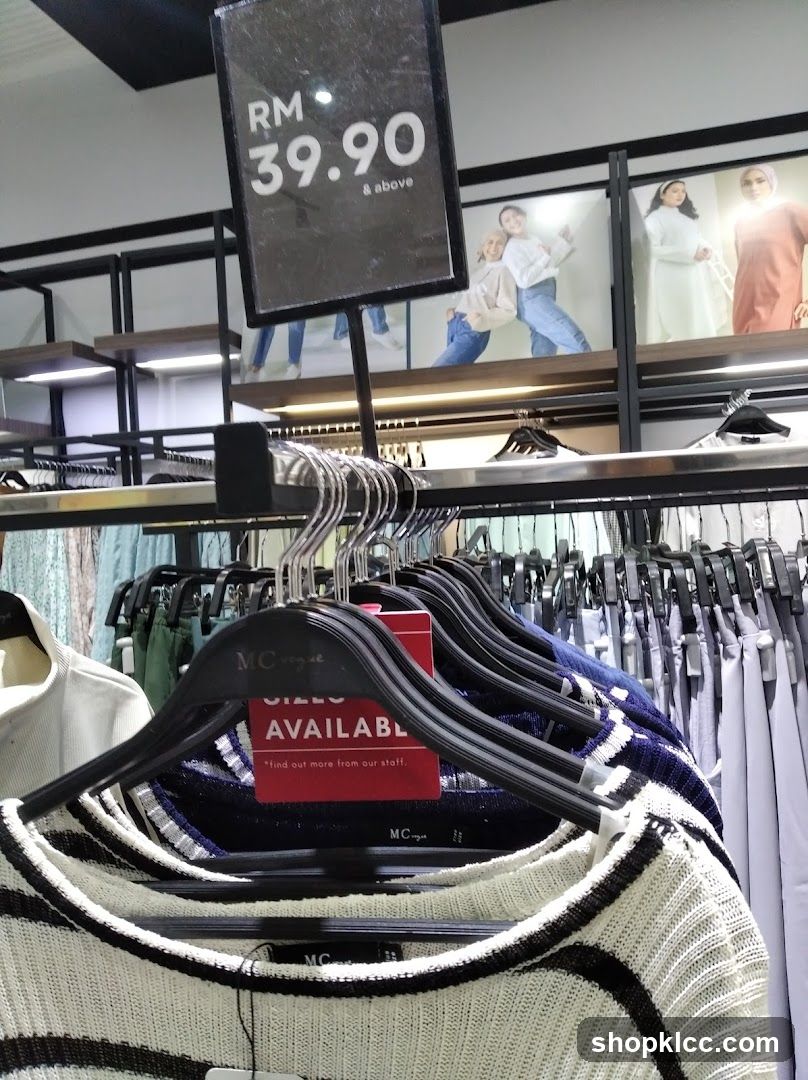 Clothing Store Sale