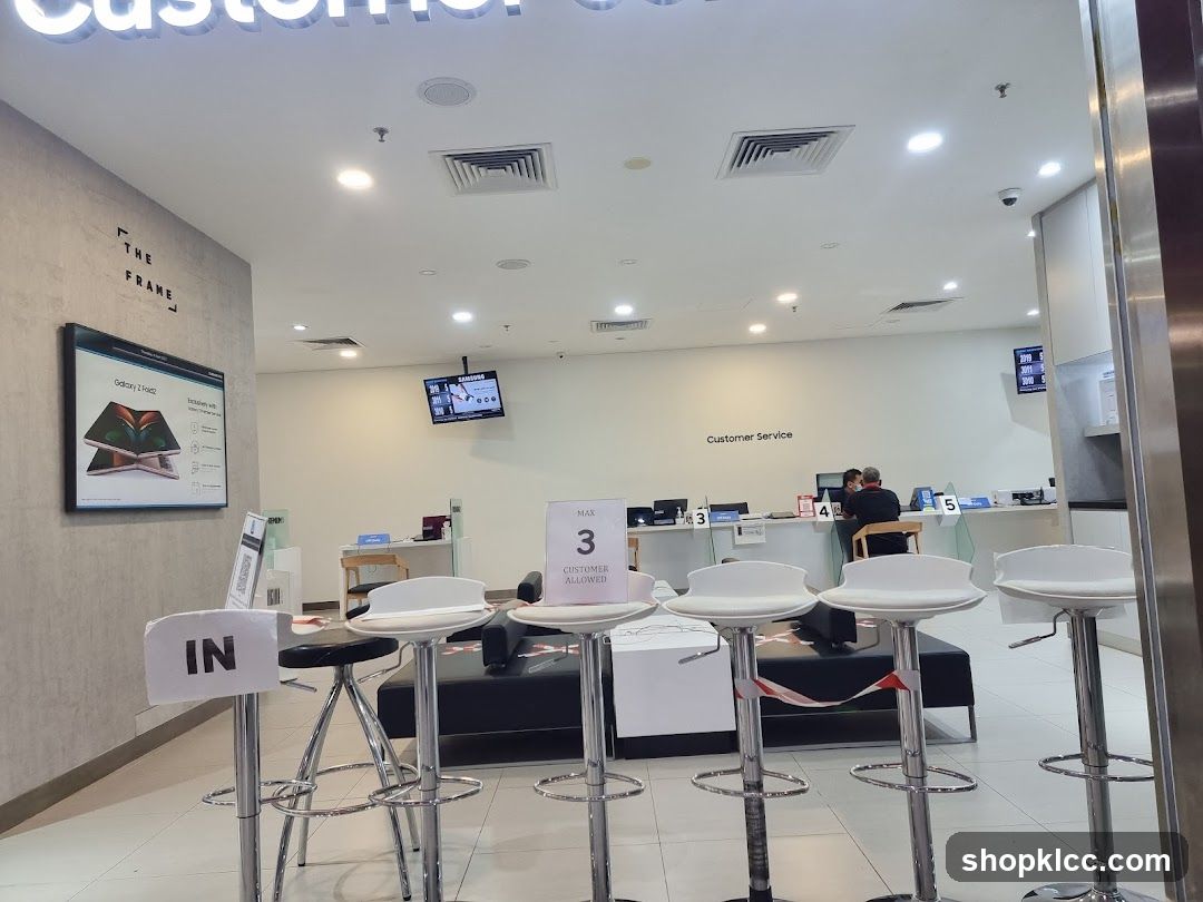 Customer Service Area Interior