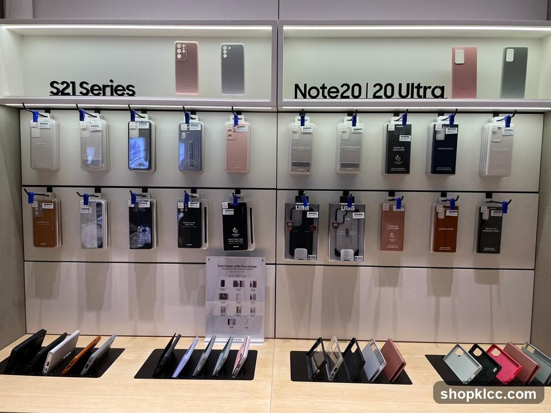 Phone Accessories Display