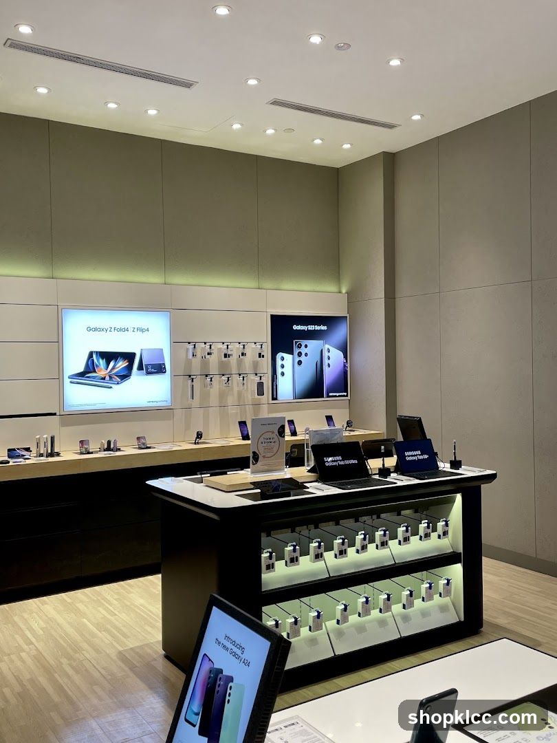 Samsung Store Interior Display