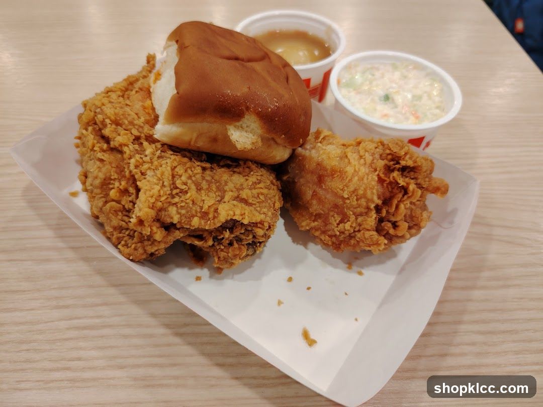 Fried Chicken Meal with Sides