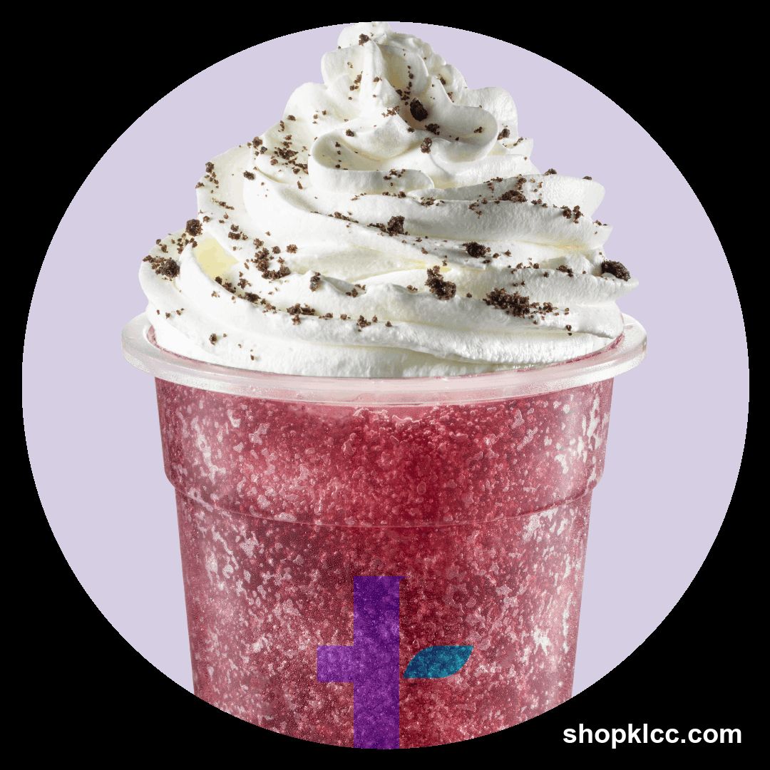 Berry Slush with Whipped Cream