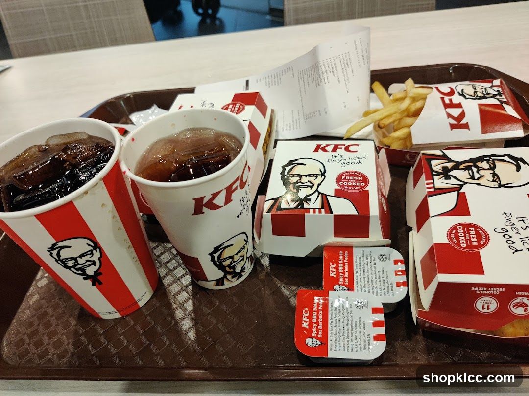 KFC Meal Tray