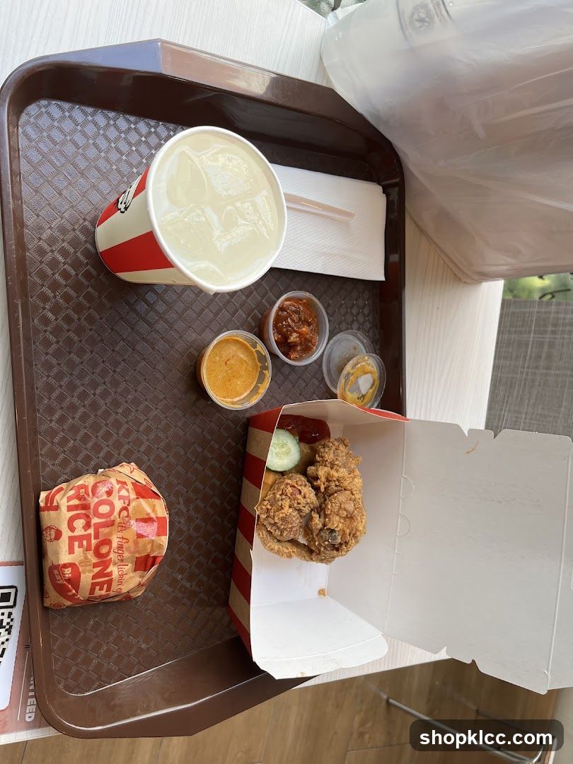 KFC Meal Tray