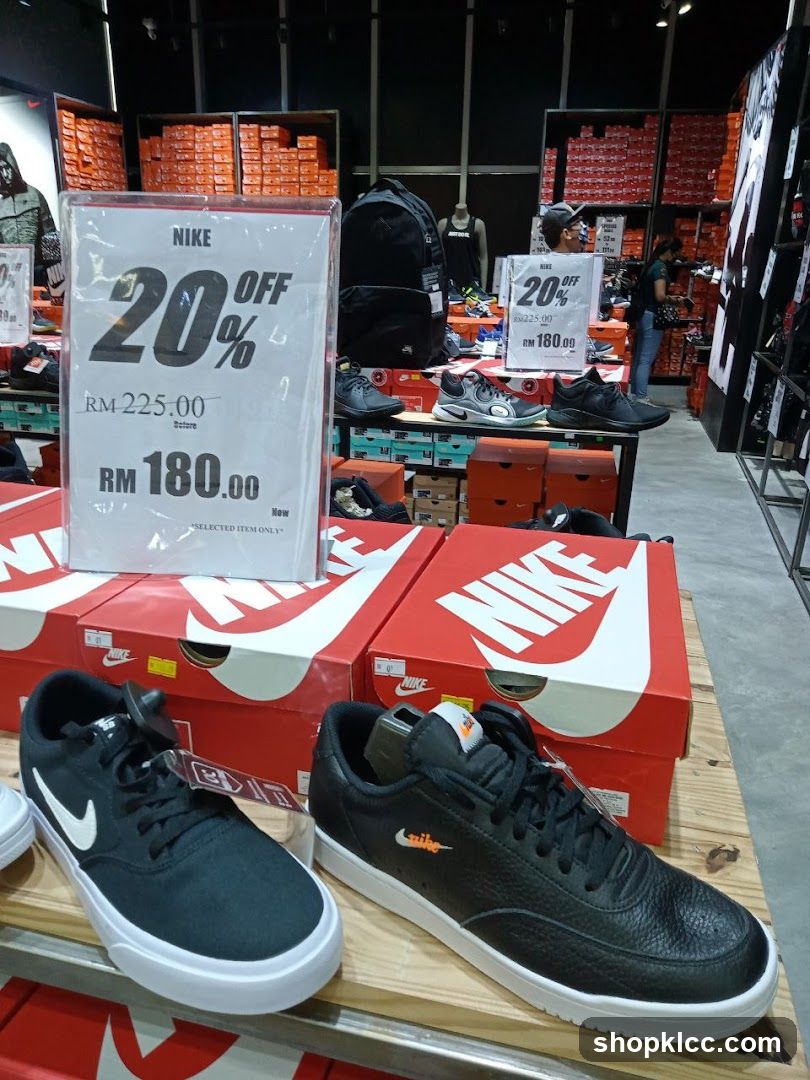 Nike Sale Display