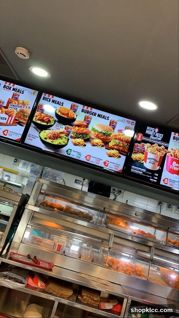Fast Food Counter Interior