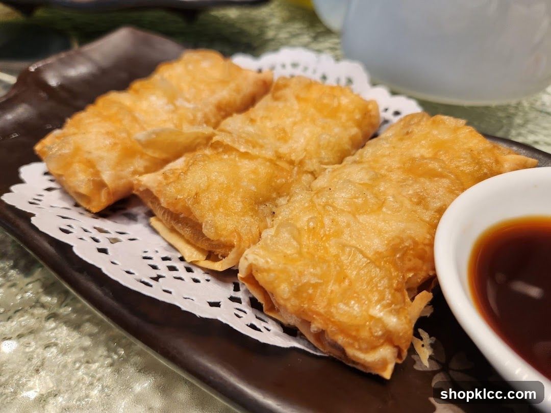 Fried Spring Rolls with Dipping Sauce